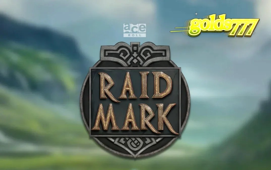 Tampilan visual slot Raidmark dengan tema Viking yang intens
